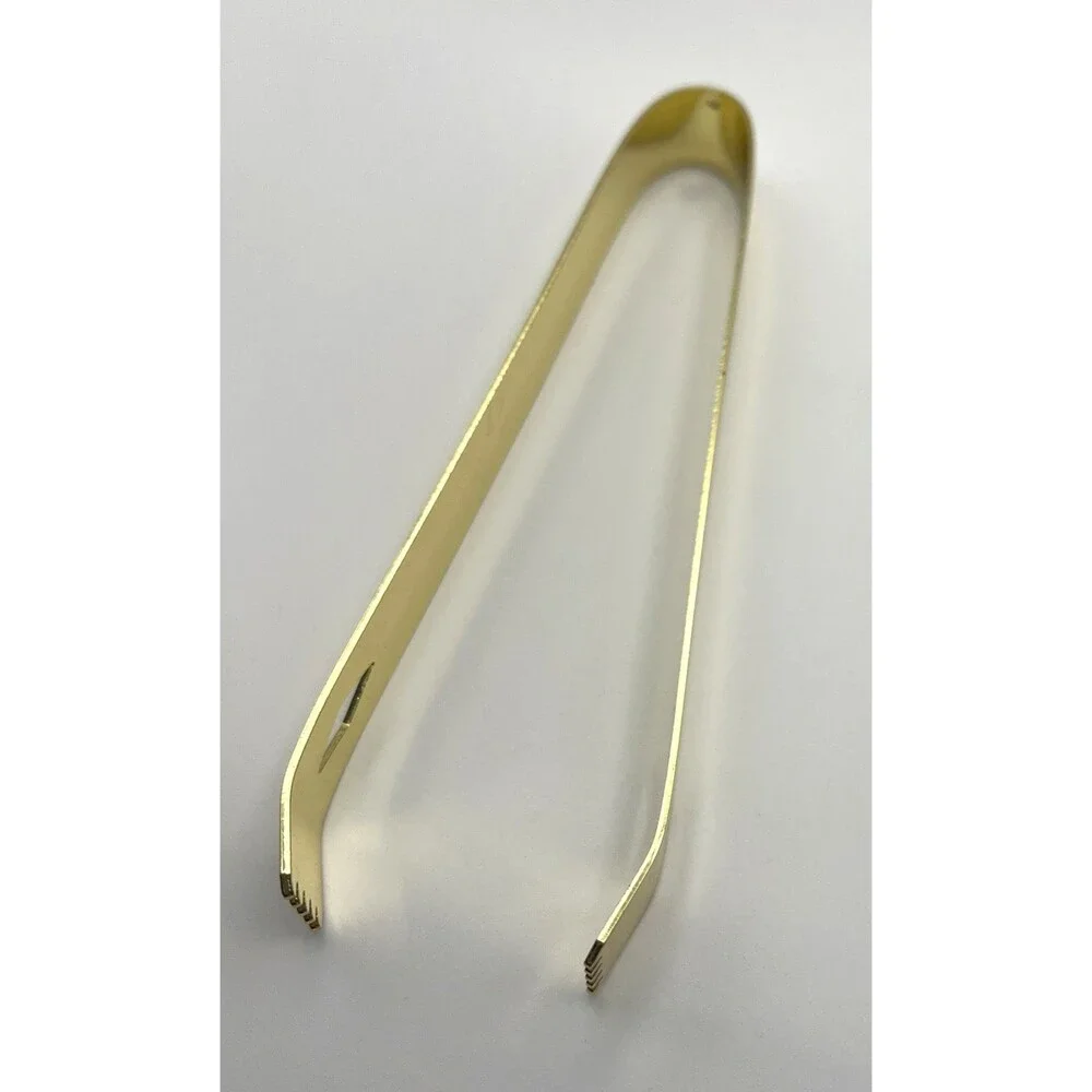 Cocktail Tong Thickened Rhombus Stainless Steel Food Ice Sugar Cube Tong